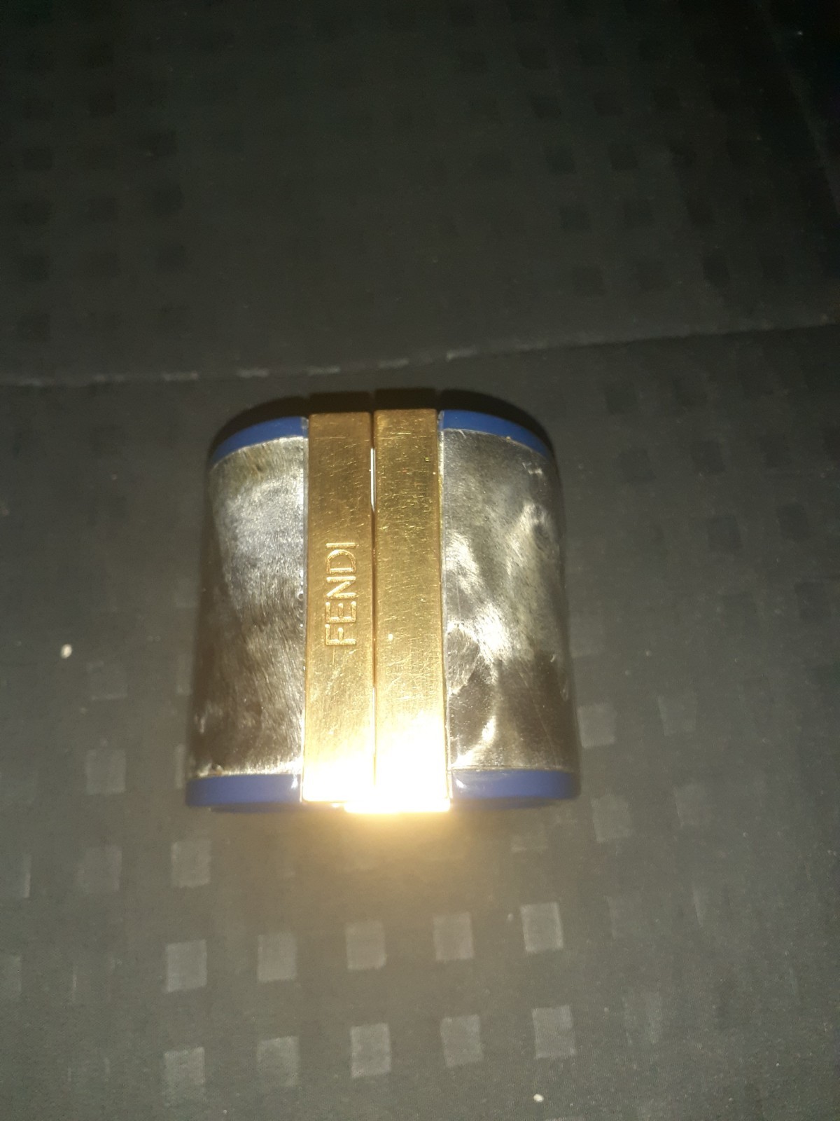 FENDI STATEMENT CUFF…SMALL WRISTS…6INCH