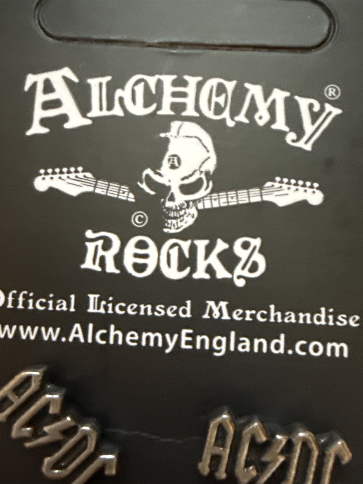 AC/DC Classic Logo Stud Earrings