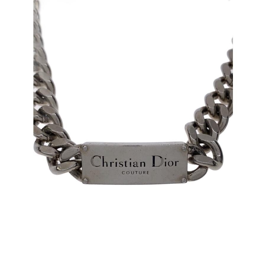 Christian Dior Silver Chain Necklace 46cm Mens Jewelry