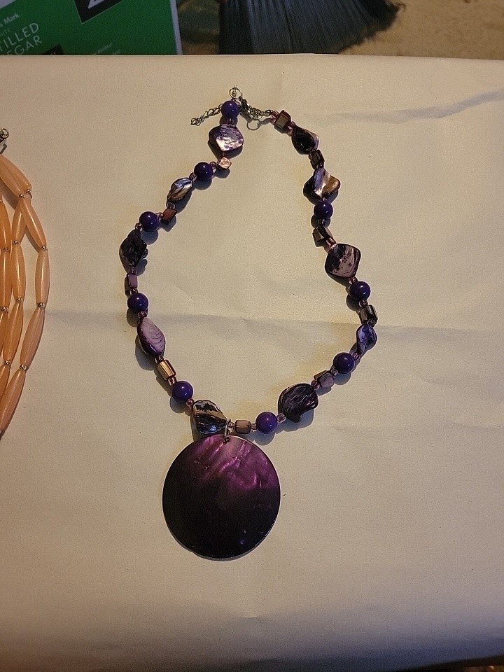 Lot of 9 Wearable Pendant Necklaces Bag No 2