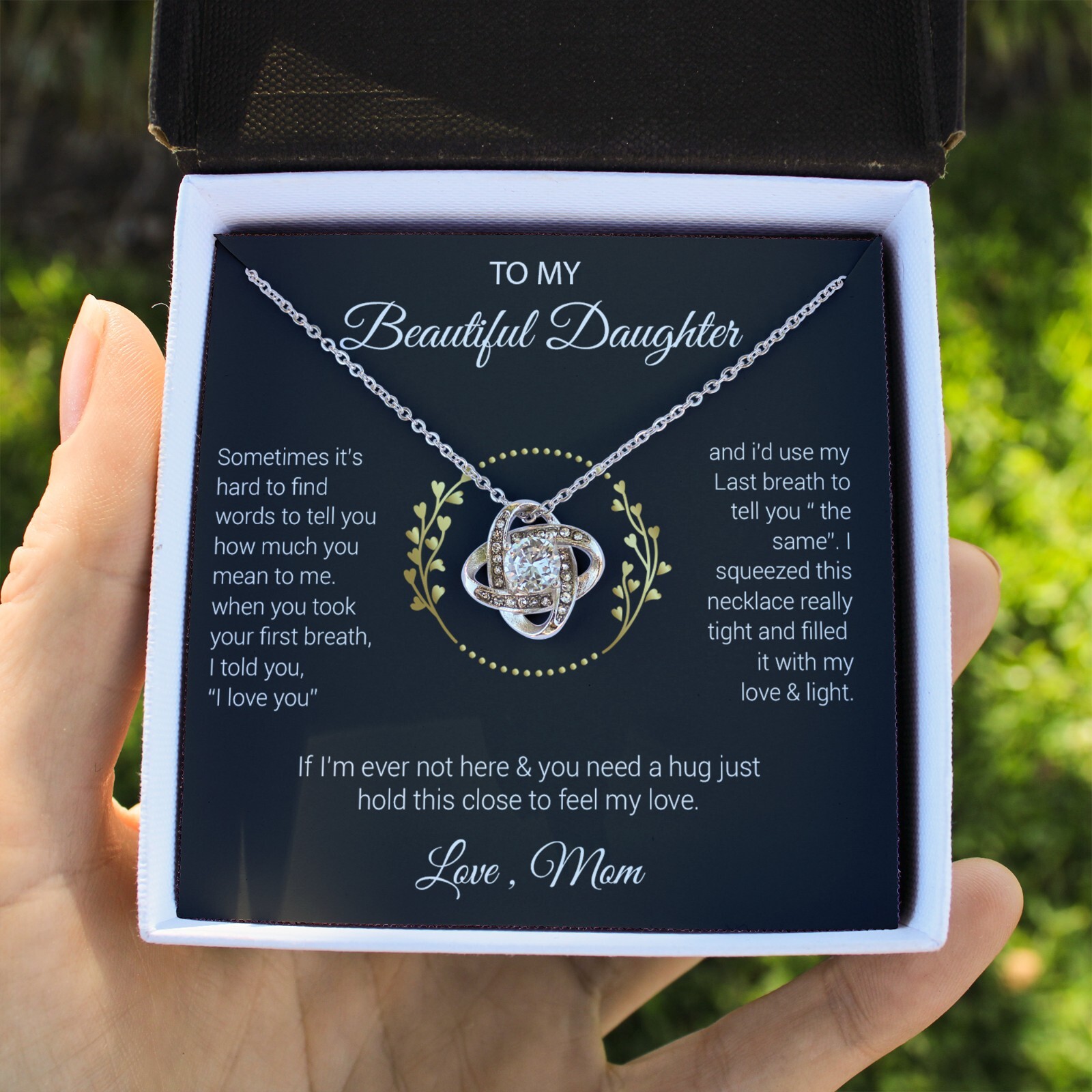 To My Beautiful Daughter Gift For Daughter From Mom, Daughters Birthday
