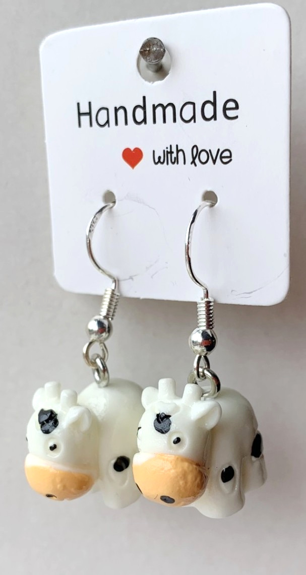 NOVELTY EARRINGS VARIOUS DESIGNS FOOD FRUIT ANIMALS WITH FREE ETC GIFT BAG 925