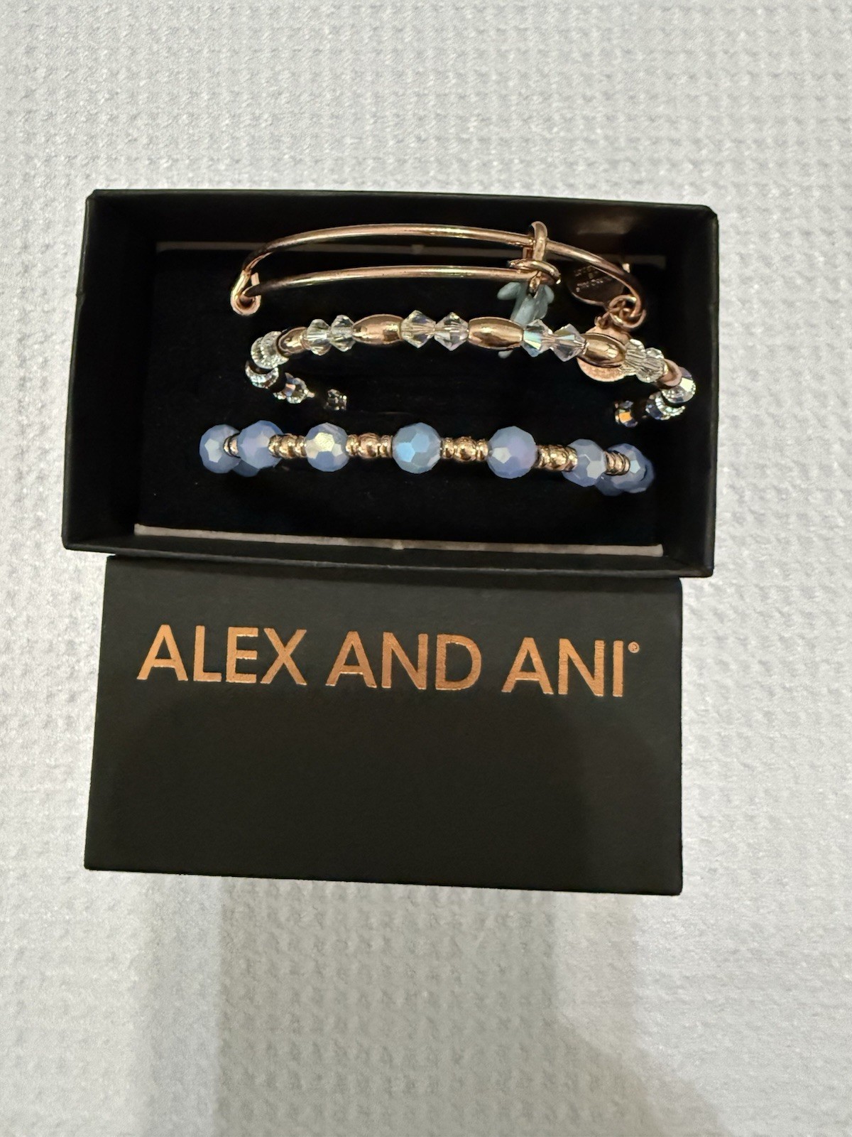 Alex and Ani Bracelet Set 3 Pieces with Various Designs