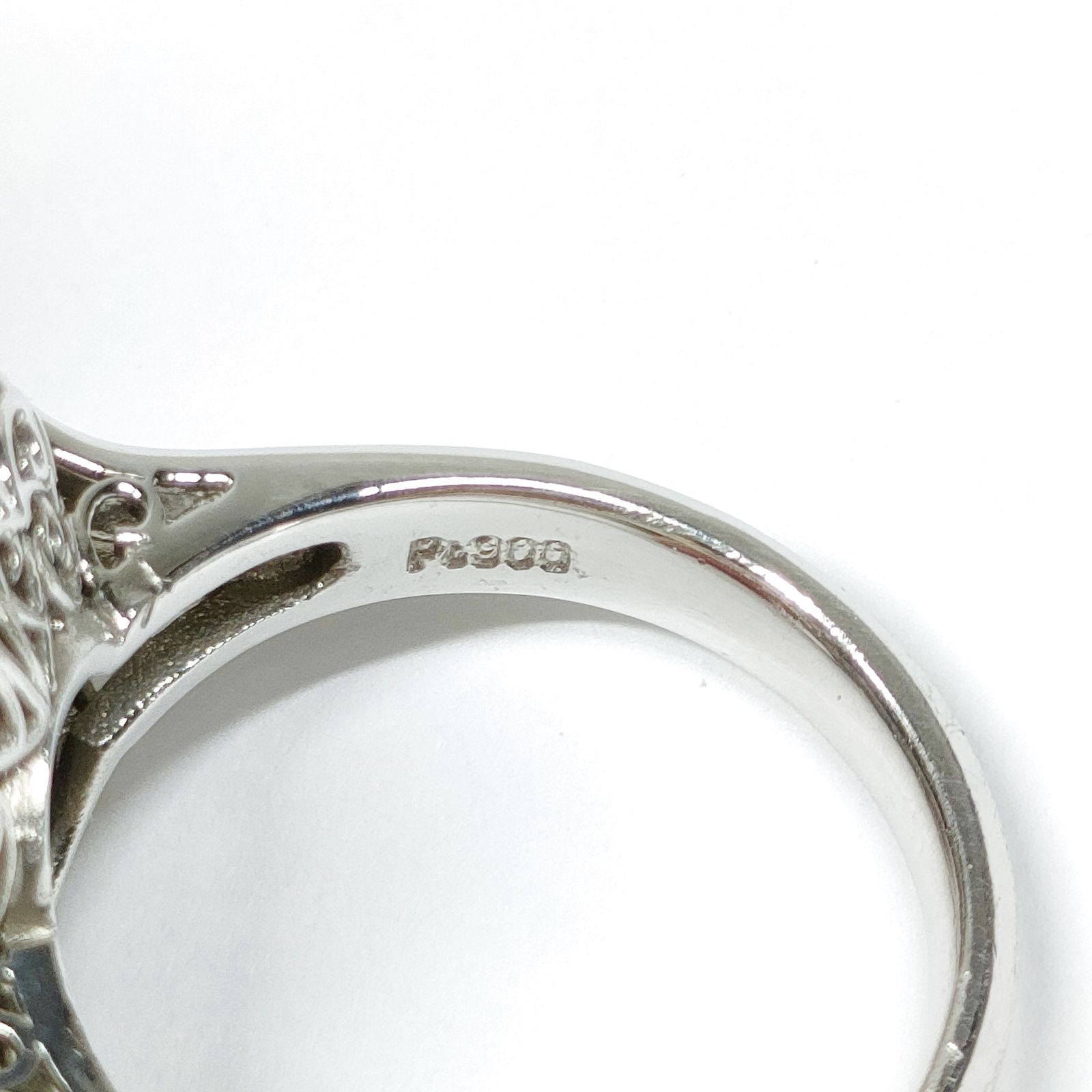 Jewelry Ring Opal 3.49ct Platinum 4499729