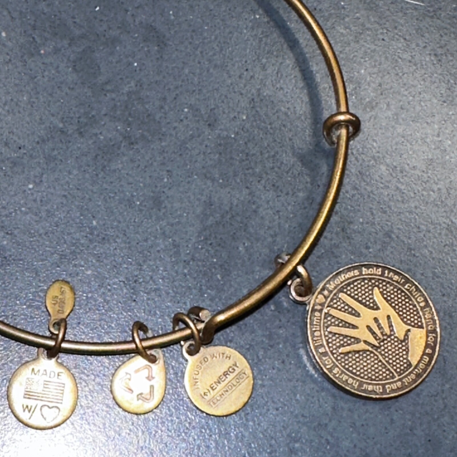 ALEX AND ANI LOT OF 5 BRACELETS J, Healing Love, Path of Life, Moms Love, USA