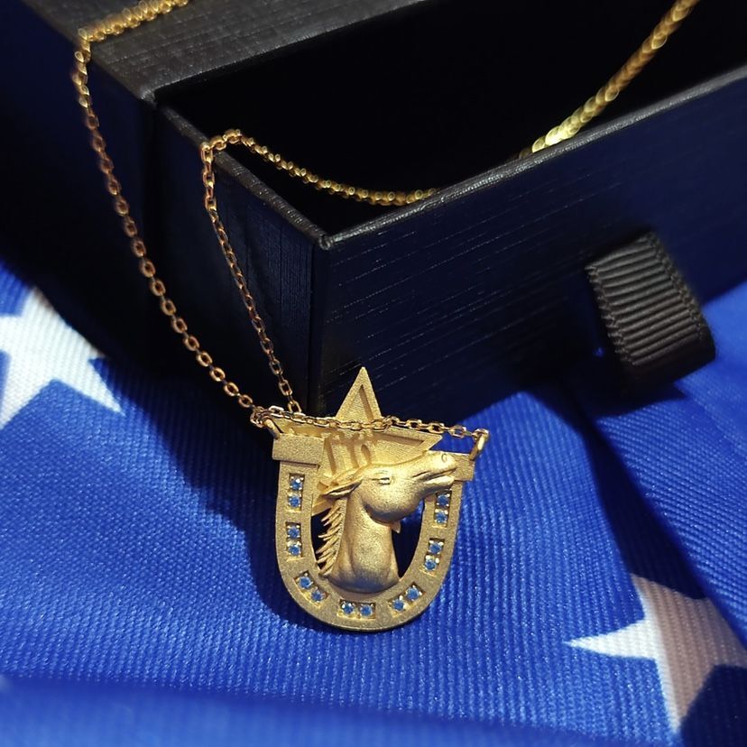 JOJO STEEL BALL RUN Joe Kid Pendant Necklace Fans Jewellery Gift +chain
