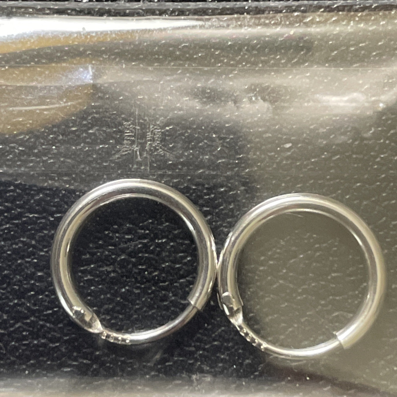 925 Sterling Silver Solid Classic Hoop Ring Earrings Lip Ear Nose Body Piercing