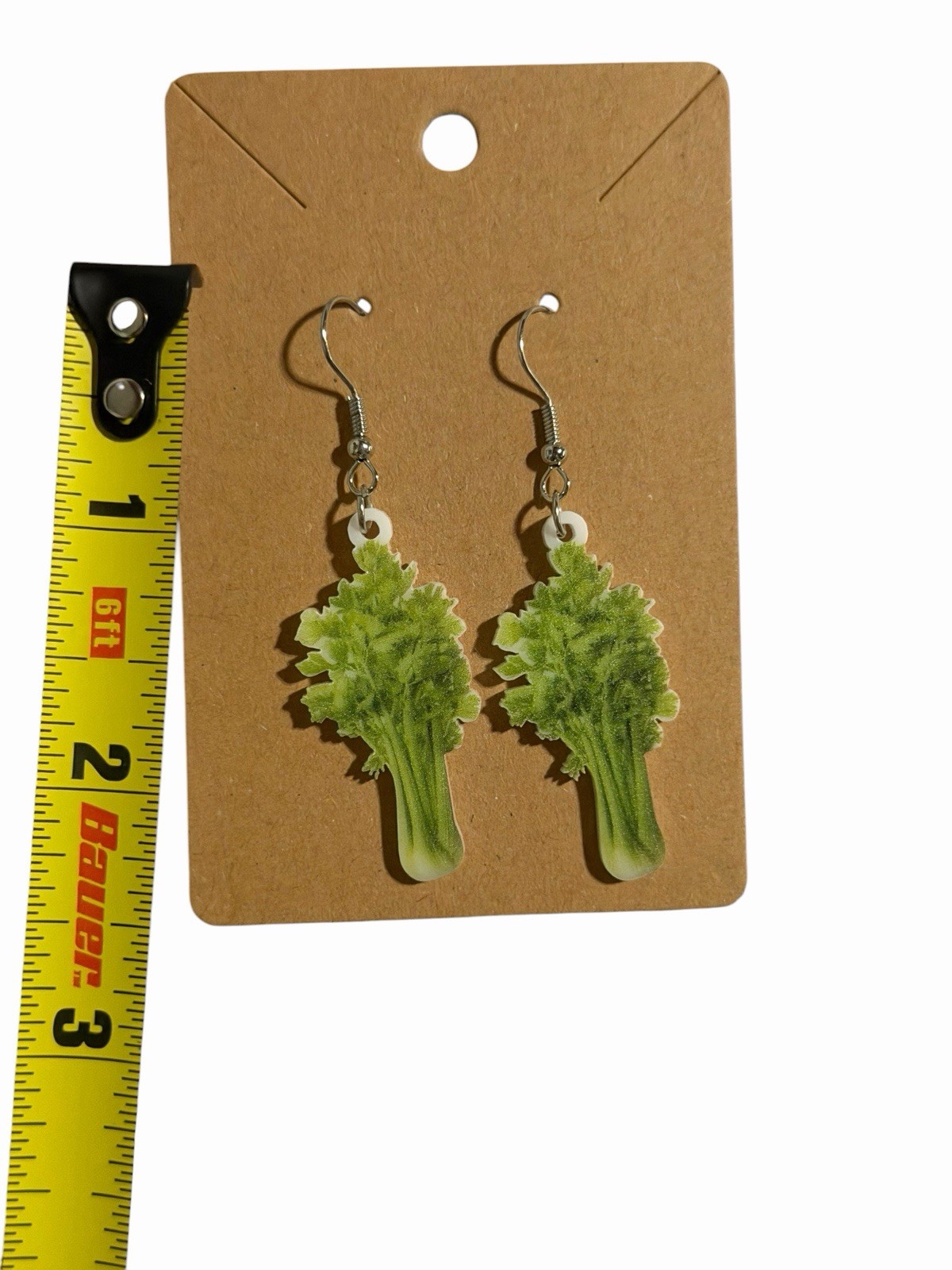 New Novelty Fashion Earrings celery food veggie snack garden farming