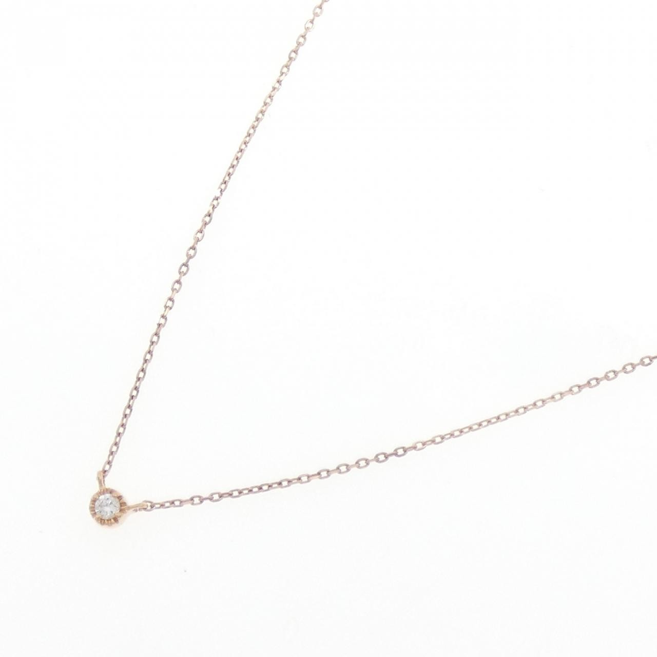 Authentic Ete Diamond Necklace 0.02CT #230-000-327-4148