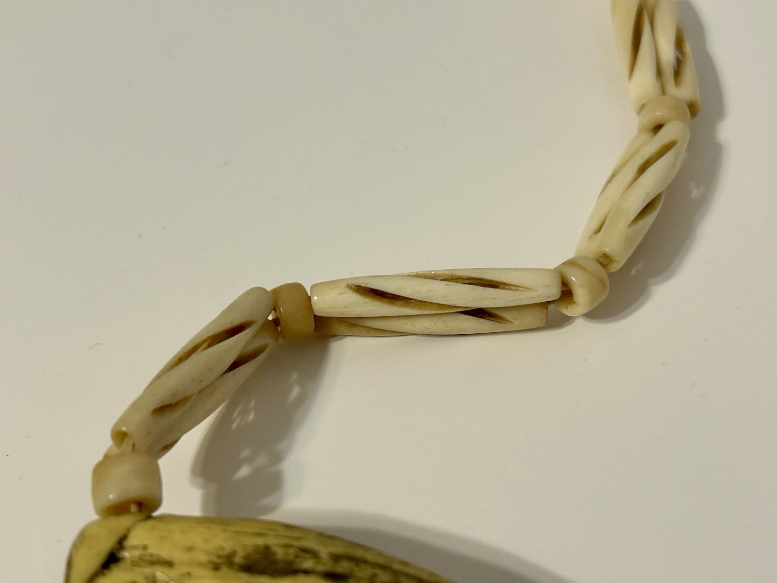 Vintage Cosplay Claw Necklace Warrior Necklace Shaman Mystical Necklace