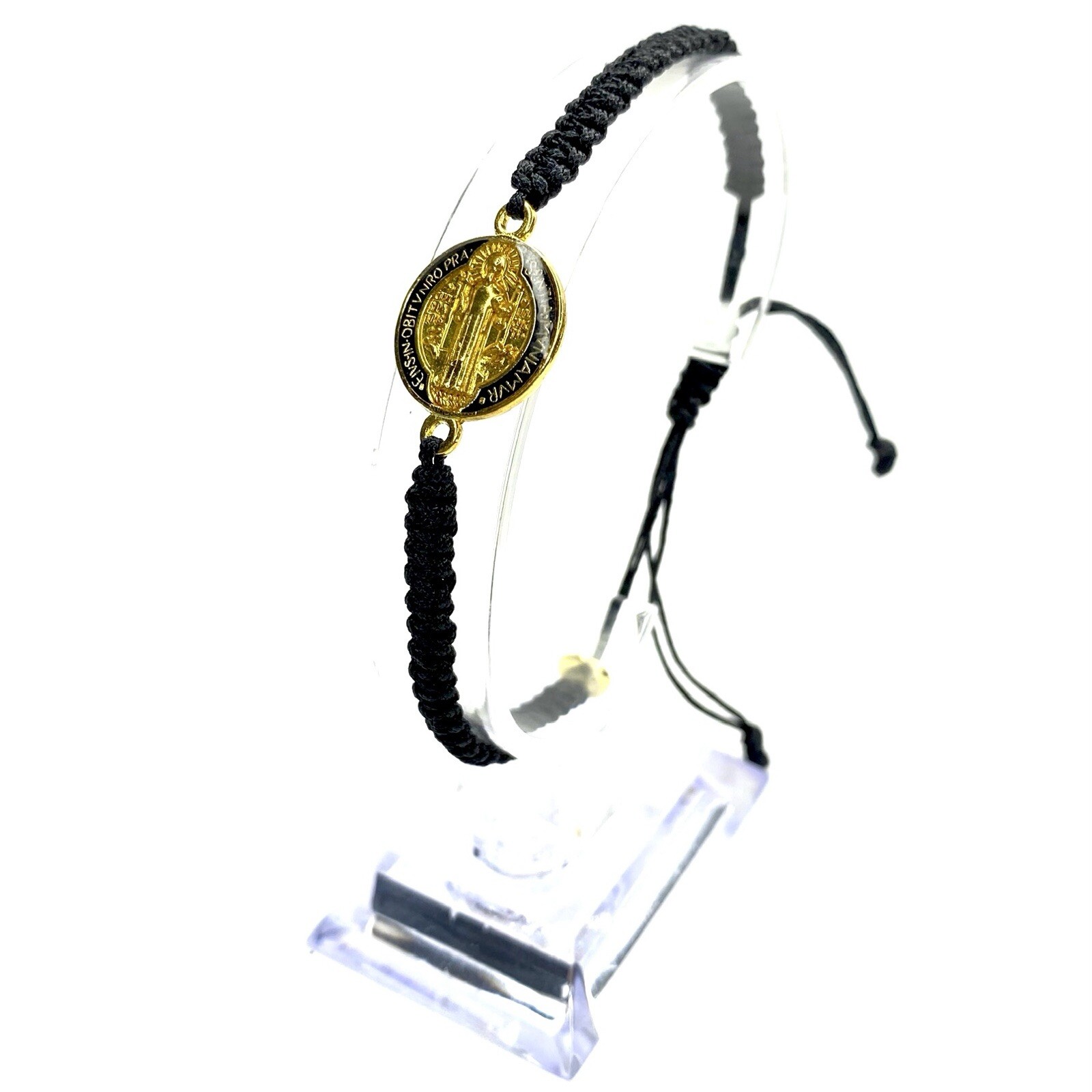 Saint Benedict Amulet Bracelet Adjustable Mal De Ojo San Benito Pulsera Amuleto