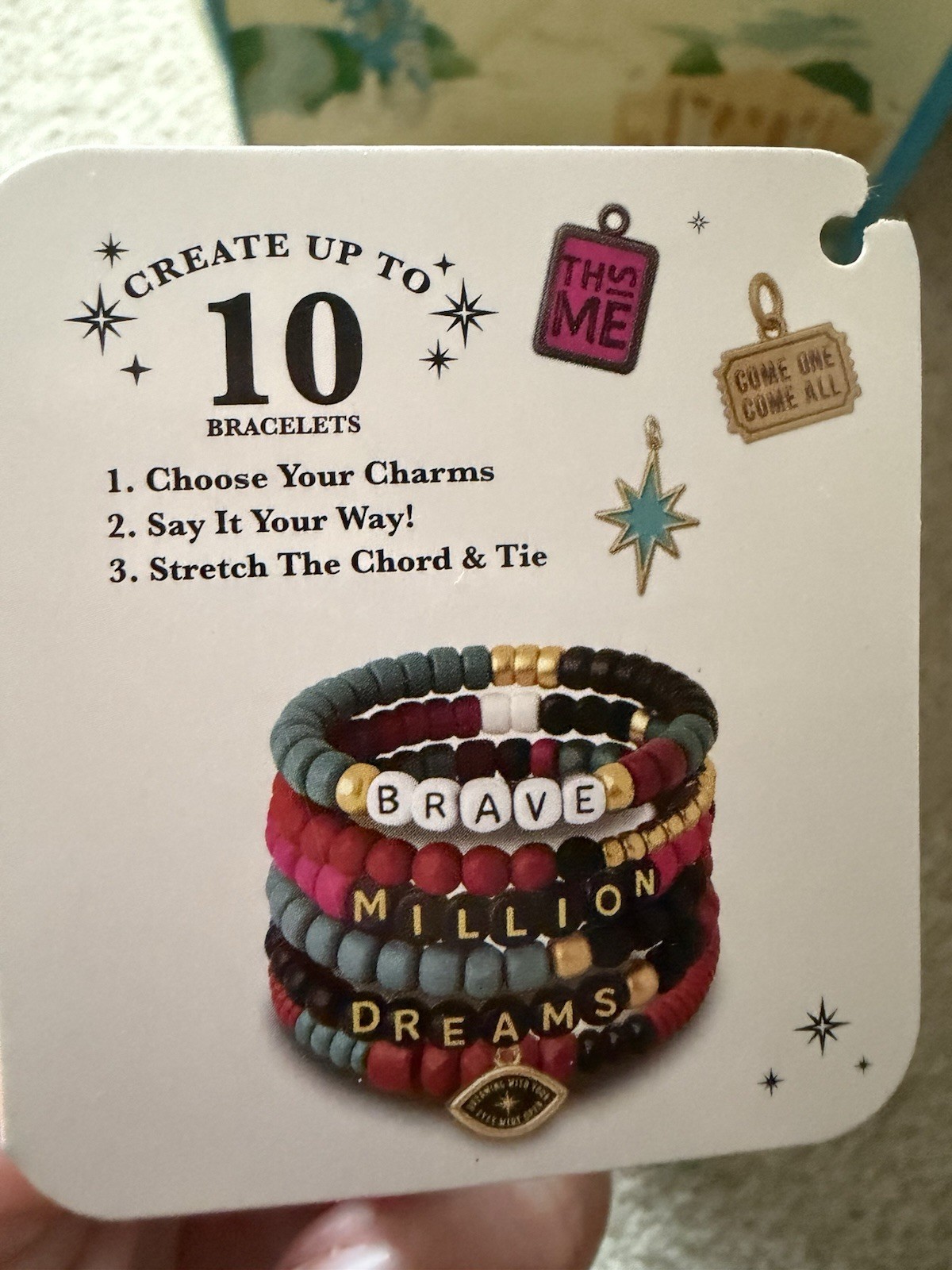 The Greatest Showman – The Musical – Charm Bracelet Set Brand New