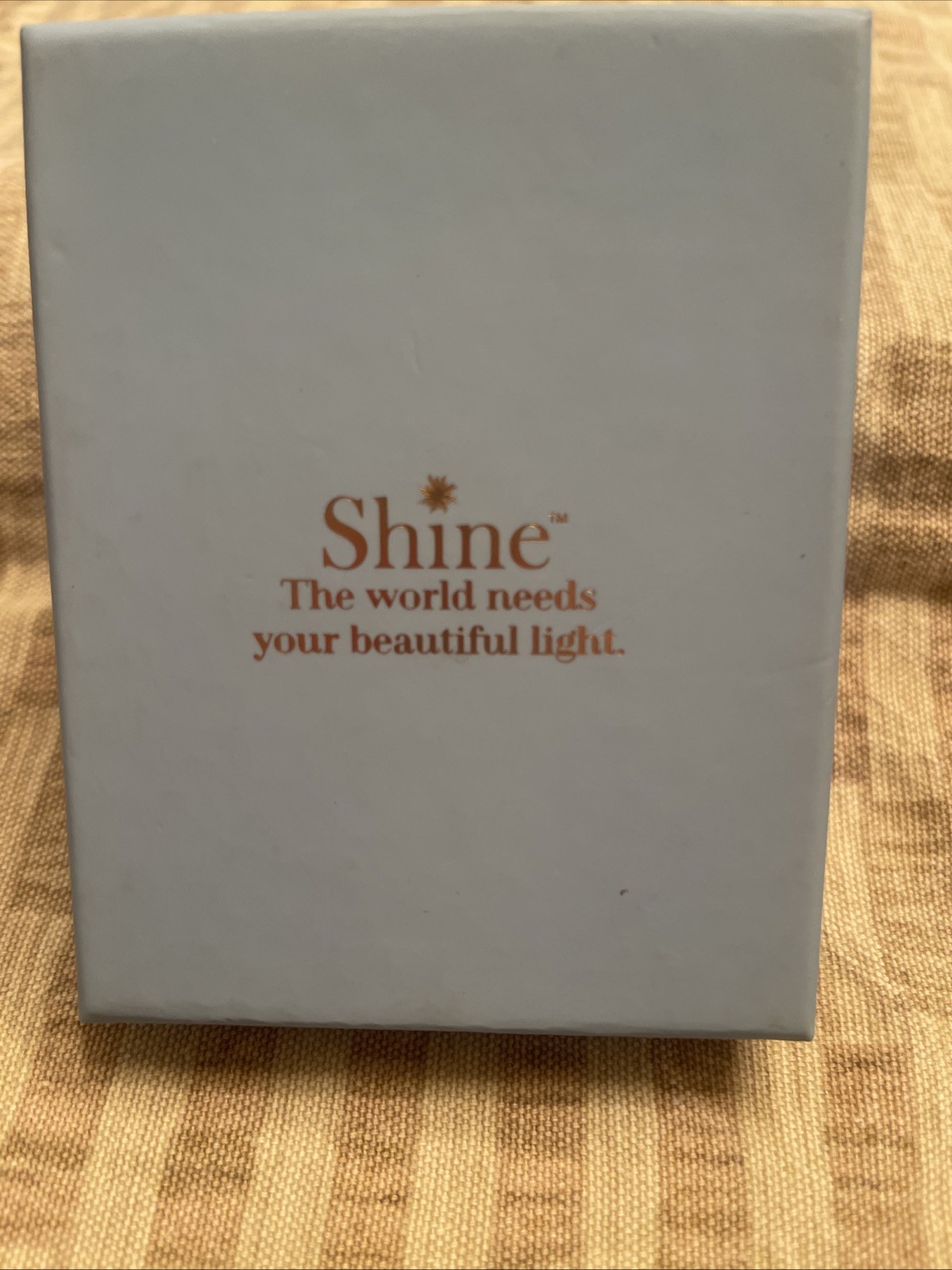 NWT Shine Inspirational Multicolored Beaded Stretch Bracelet “Blessed” Gift