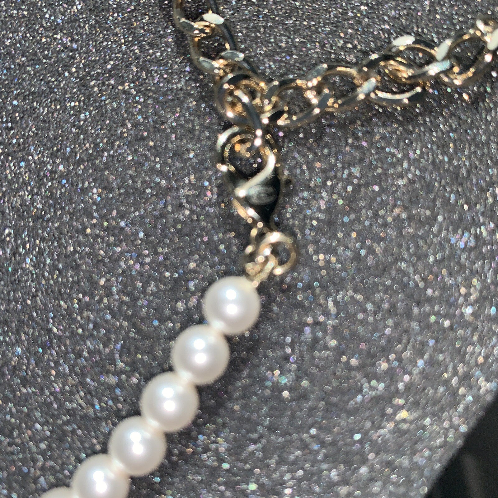 Chanel Runway 23C Pearl Flower Pink Choker Necklace New/ receipt Cruise 2023