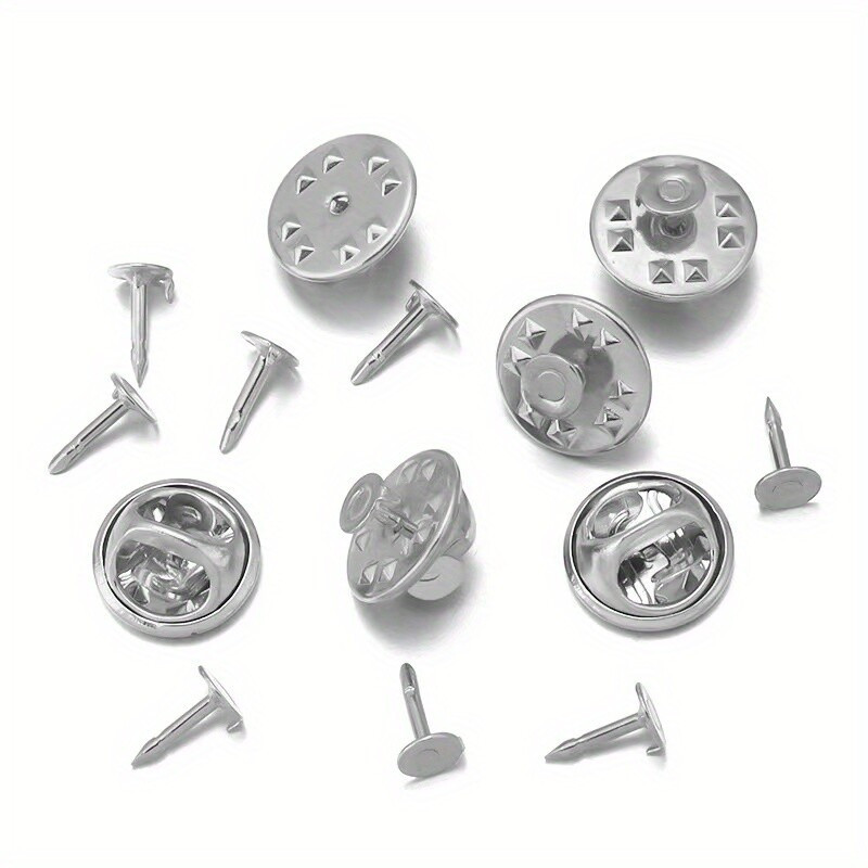 50Pcs Butterfly Buckles Brooch DIY Accessories Button DIY Jewelry Making