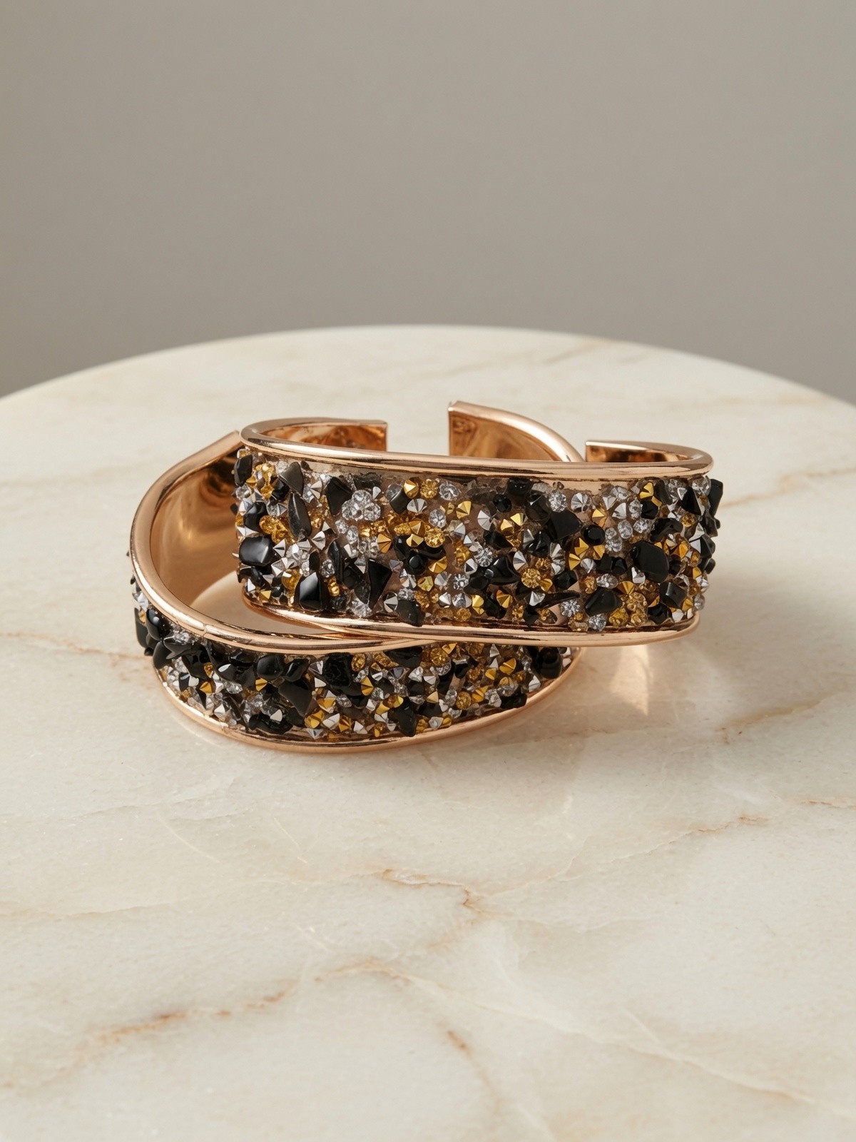 fashion bangle bracelets 9 pair sold together