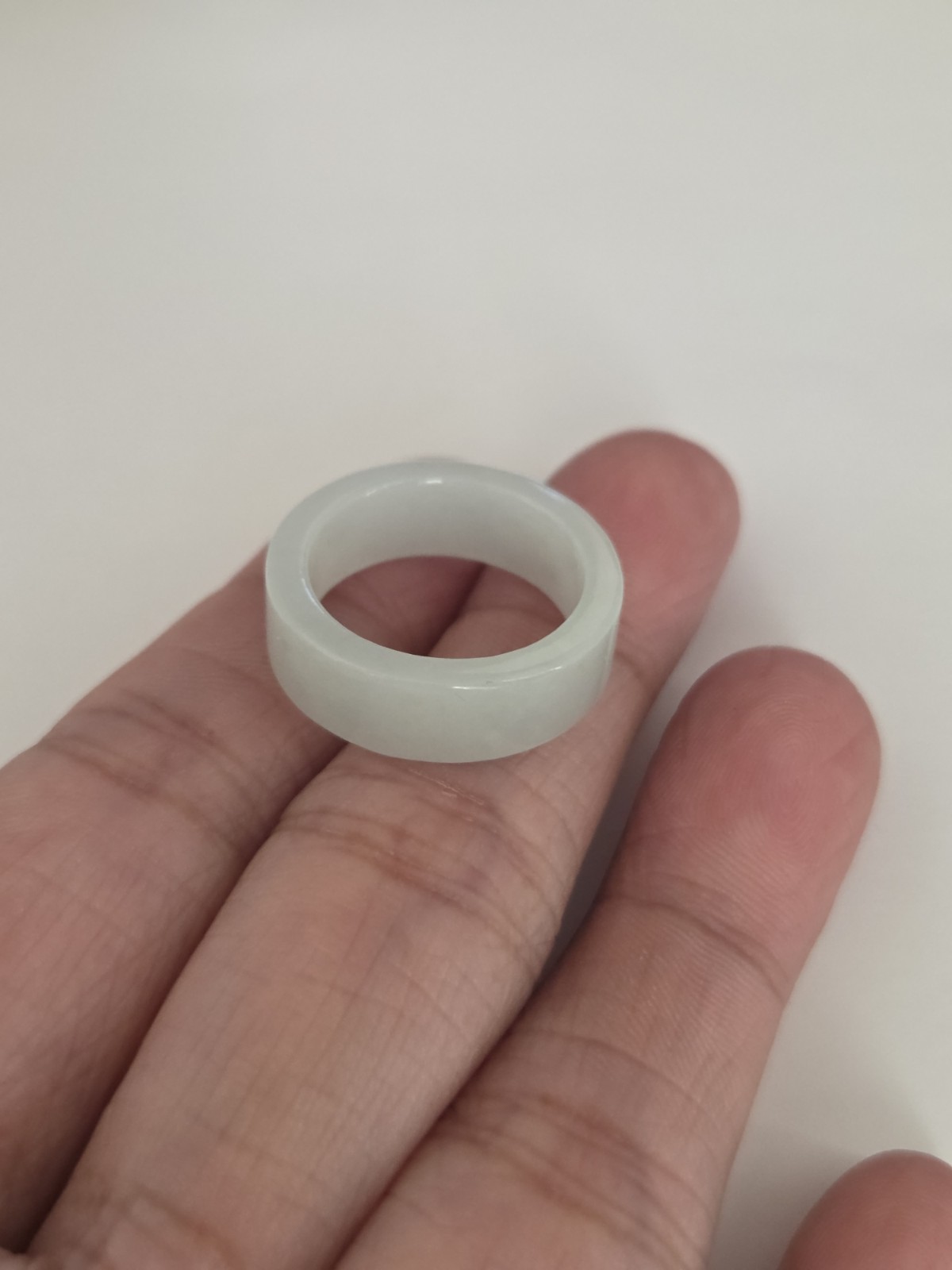 Natural Burmese Jadeite Jade A-grade Ring Size 6.25