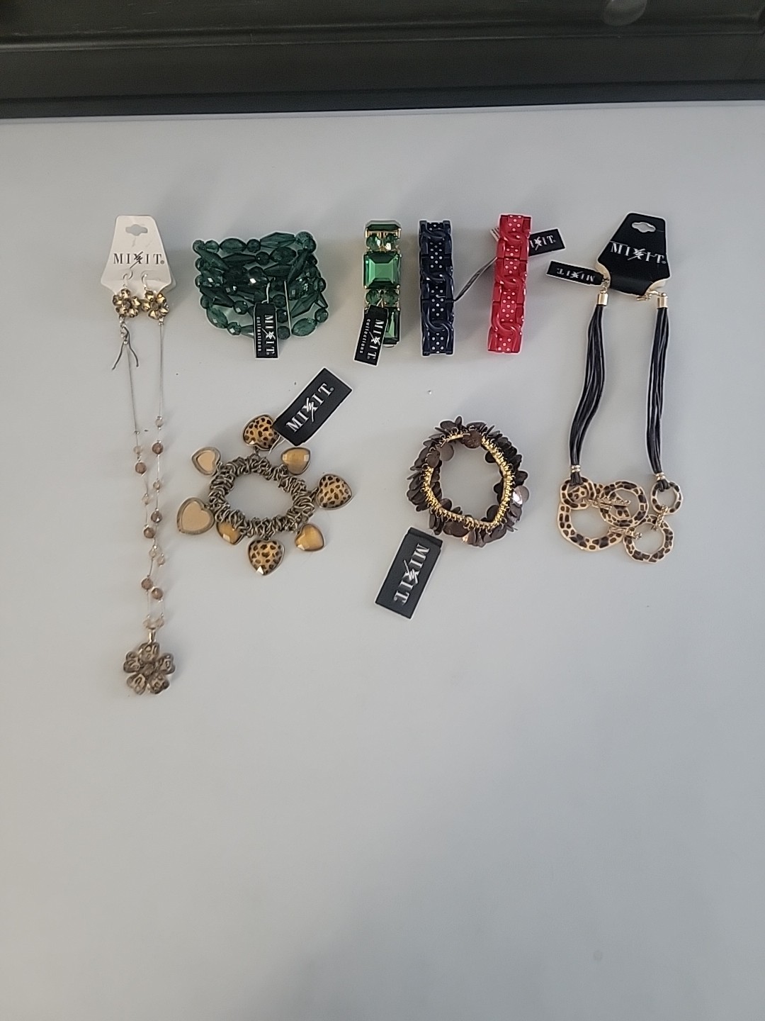 Mixit Fashion Jewelry Lot Of Necklaces, Bracelets & Earrings/ NEW