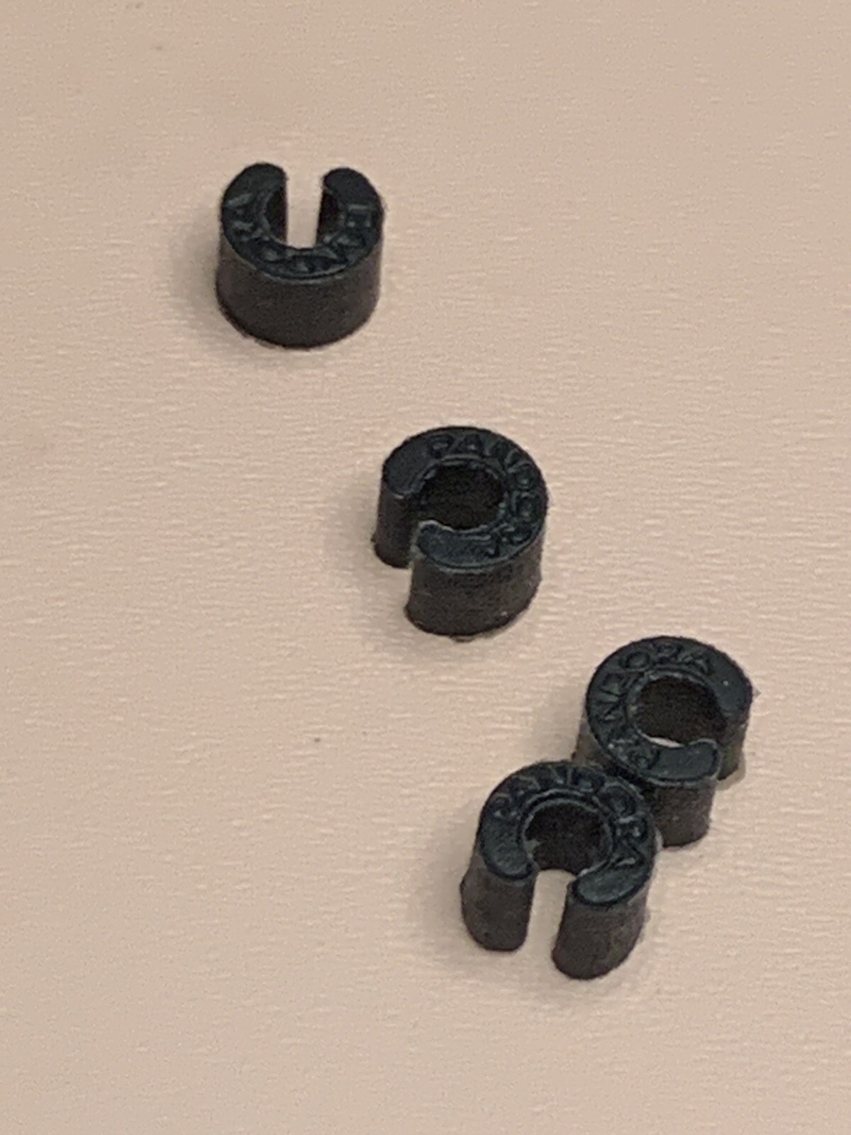 4pcs Pandora Silicon Rubber Clip Stoppers Lock 100% Authentic&New From US Store