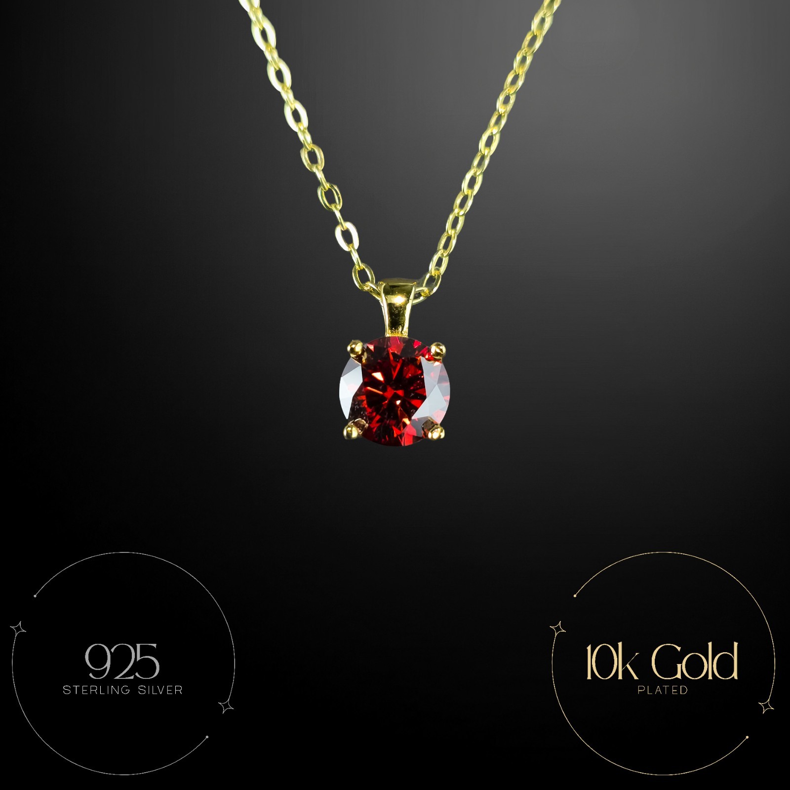 Vivid Red One Red Carat Moissanite