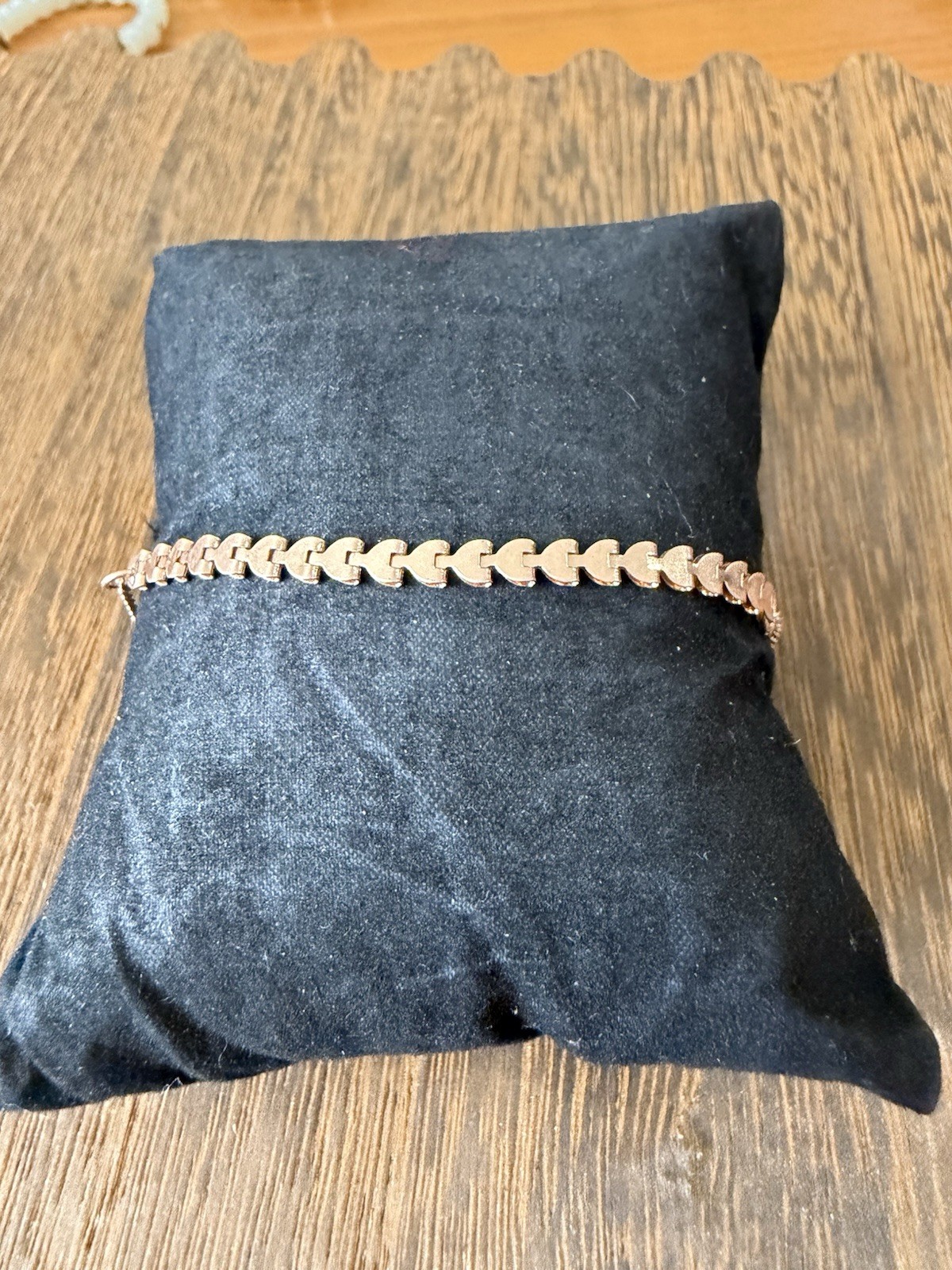 Rose Gold Heart Bracelet