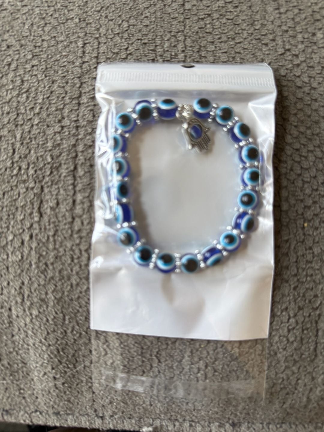 Evil Eye Beaded Hamsa Hand Bracelet – ,