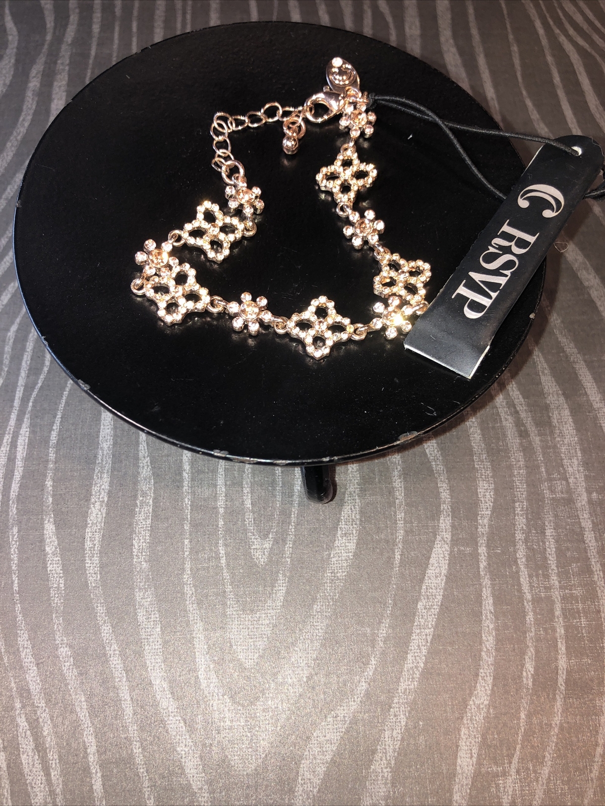 Rose Gold Tone Bracelet RSVP 6.5 – 8.5 Inches Brand New With Tags
