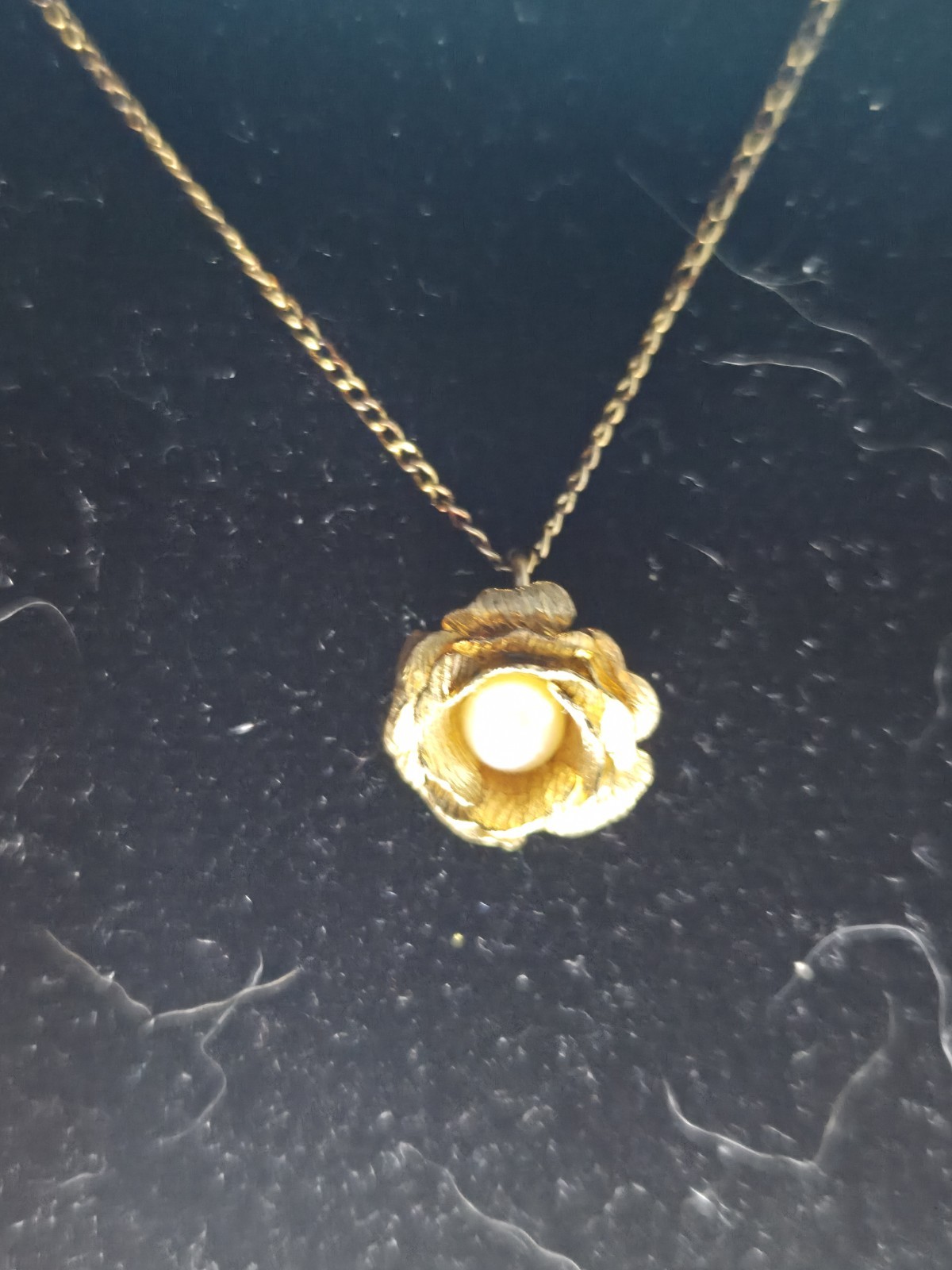 1/20 12k Gold Filled Necklace And Screw On Earring Set Unbranded Chain Unmarked