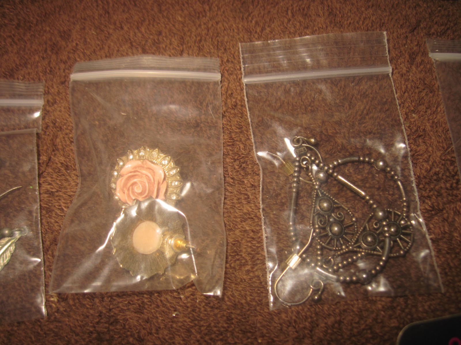 24 Pairs of Post & Wire Earrings for Pierced Ears, Var. Styles & Colors