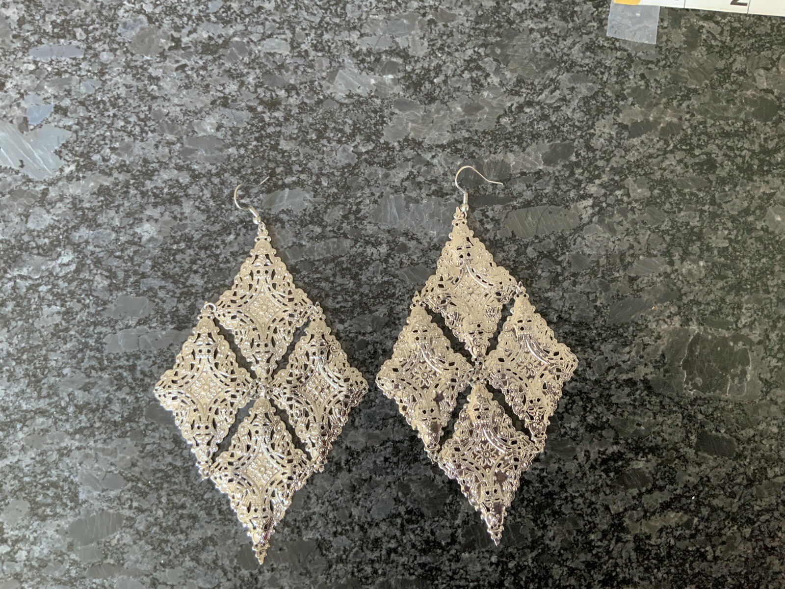 Metal Long Earrings
