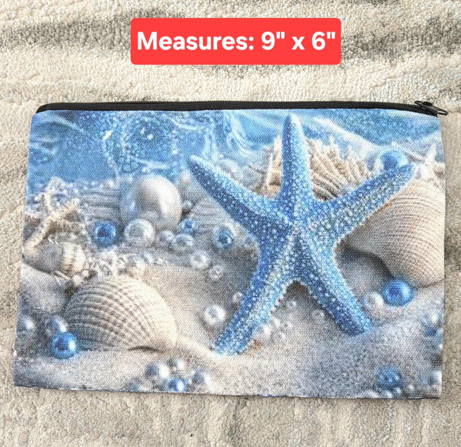 Coastal Glow Trio – 3-Piece Gift Set with Pouch, Shell Earrings & Necklace