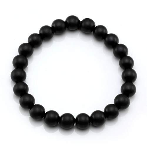 5Pcs Natural Wood Bracelets with Hematite Stone Cross Religious Tibetan A