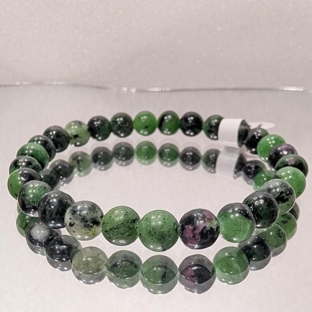 6mm+ Anyolite Ruby in Zoisite Bracelet