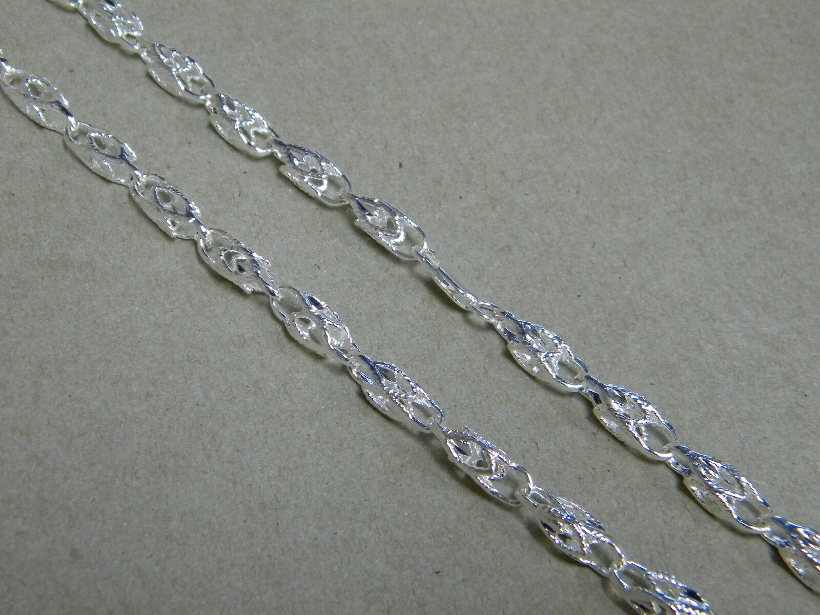 Men’s Lady’s Silver Plated Turkish Rope Chain 30in inch Long 6mm Wide New