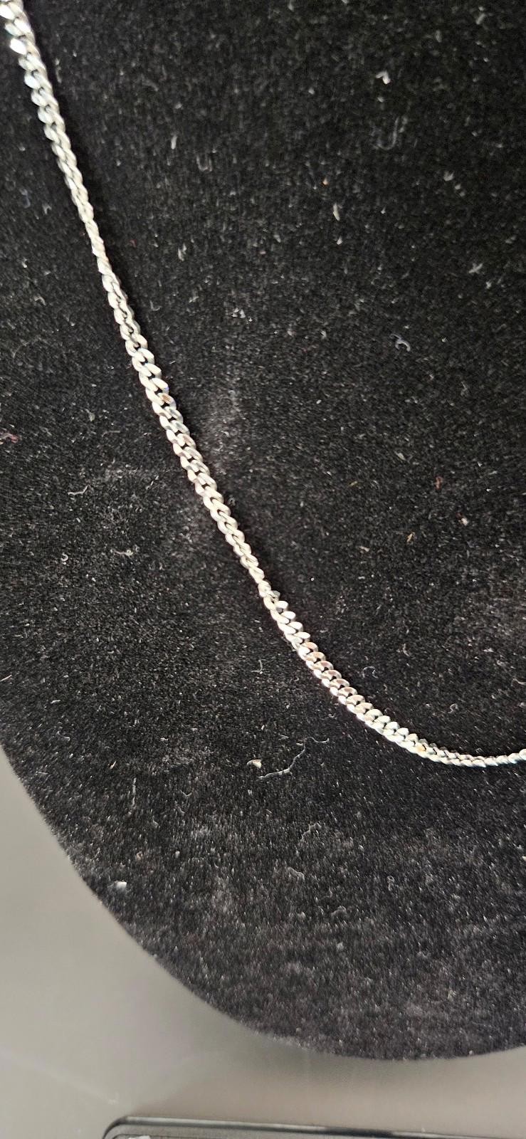 20in 1.9mm Dainty Italian Curb Necklace