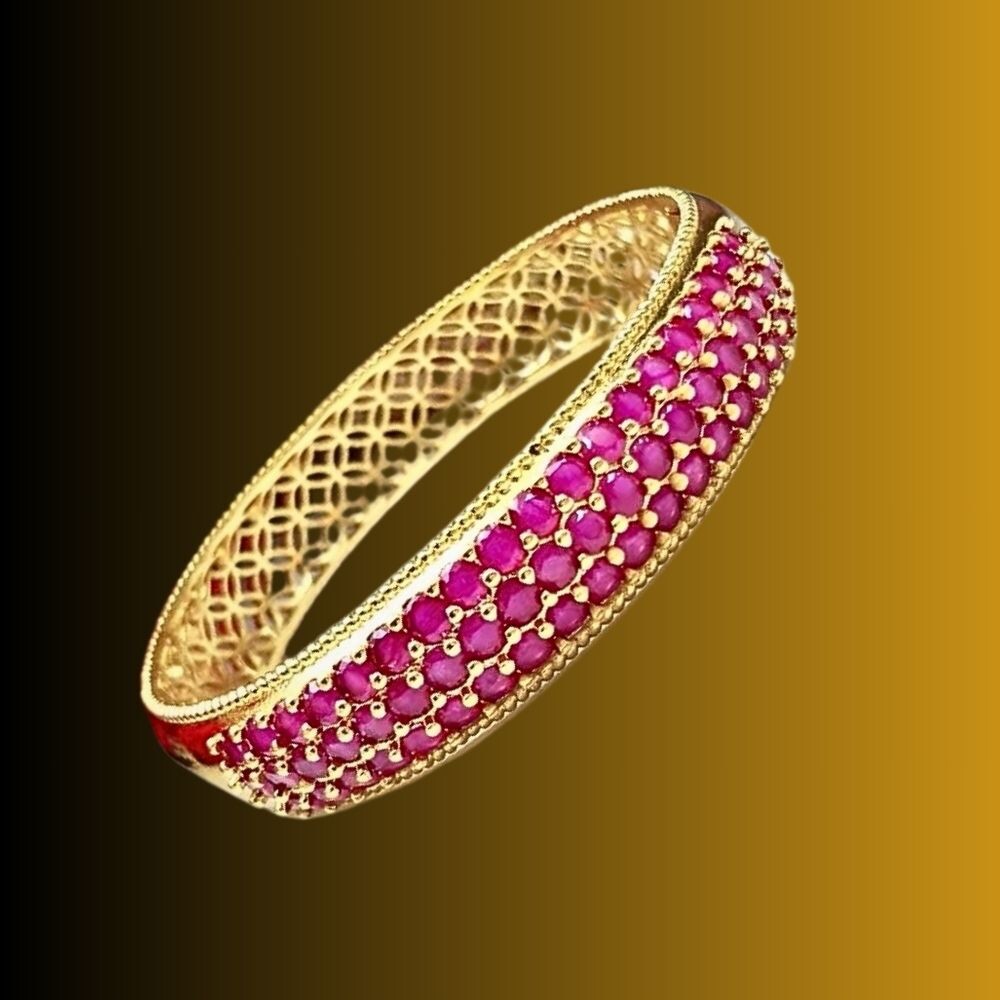 18K 22K 23K 24K THAI BAHT YELLOW GOLD WOMEN Bracelet 7 in jewelry gifts