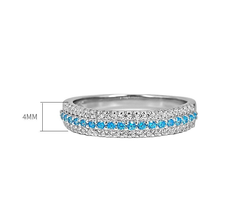 Neon Paraiba Artificial Tourmaline Ring, 18K Gold Vermeil, Stackable & Chic Gift