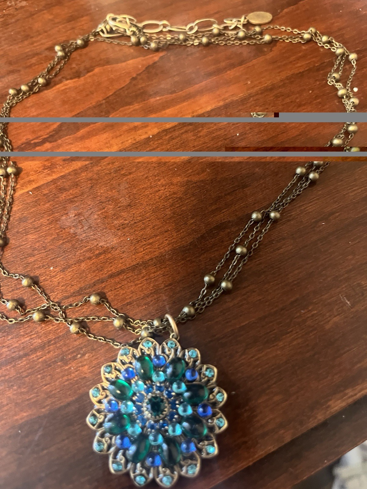 Michal Golan Vintage Hand Set Crystal Beautifully Designed Excel Peacock
