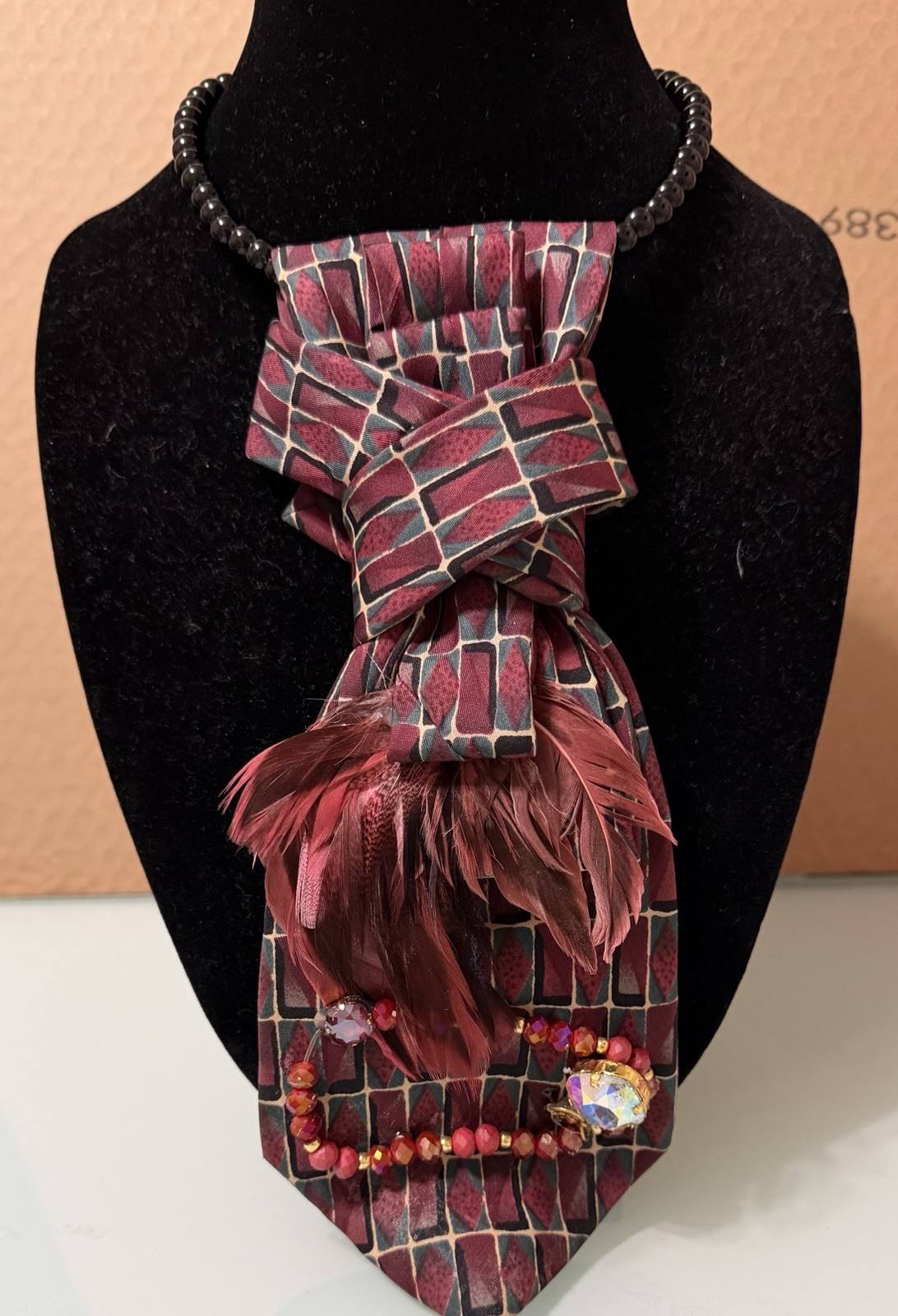 Womens Tie Necklace