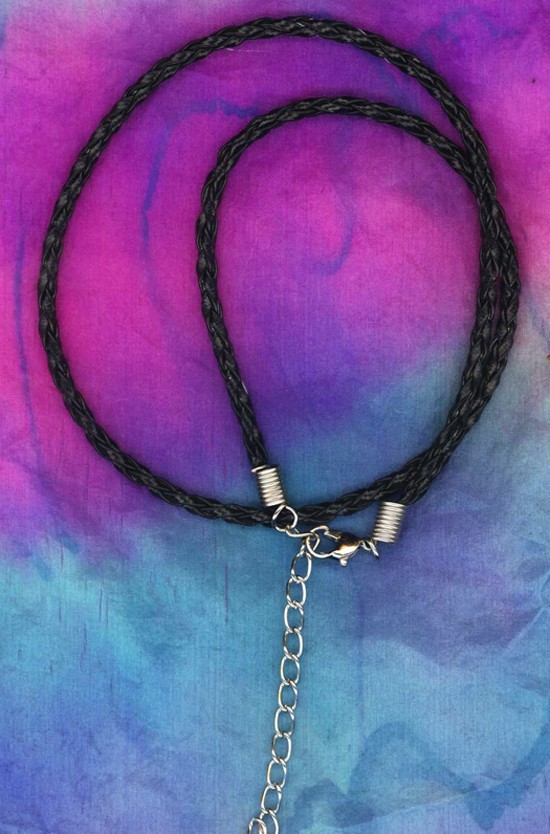 Western Jewelry 17″ Braided Imported Leather Cord 3 MM Necklace