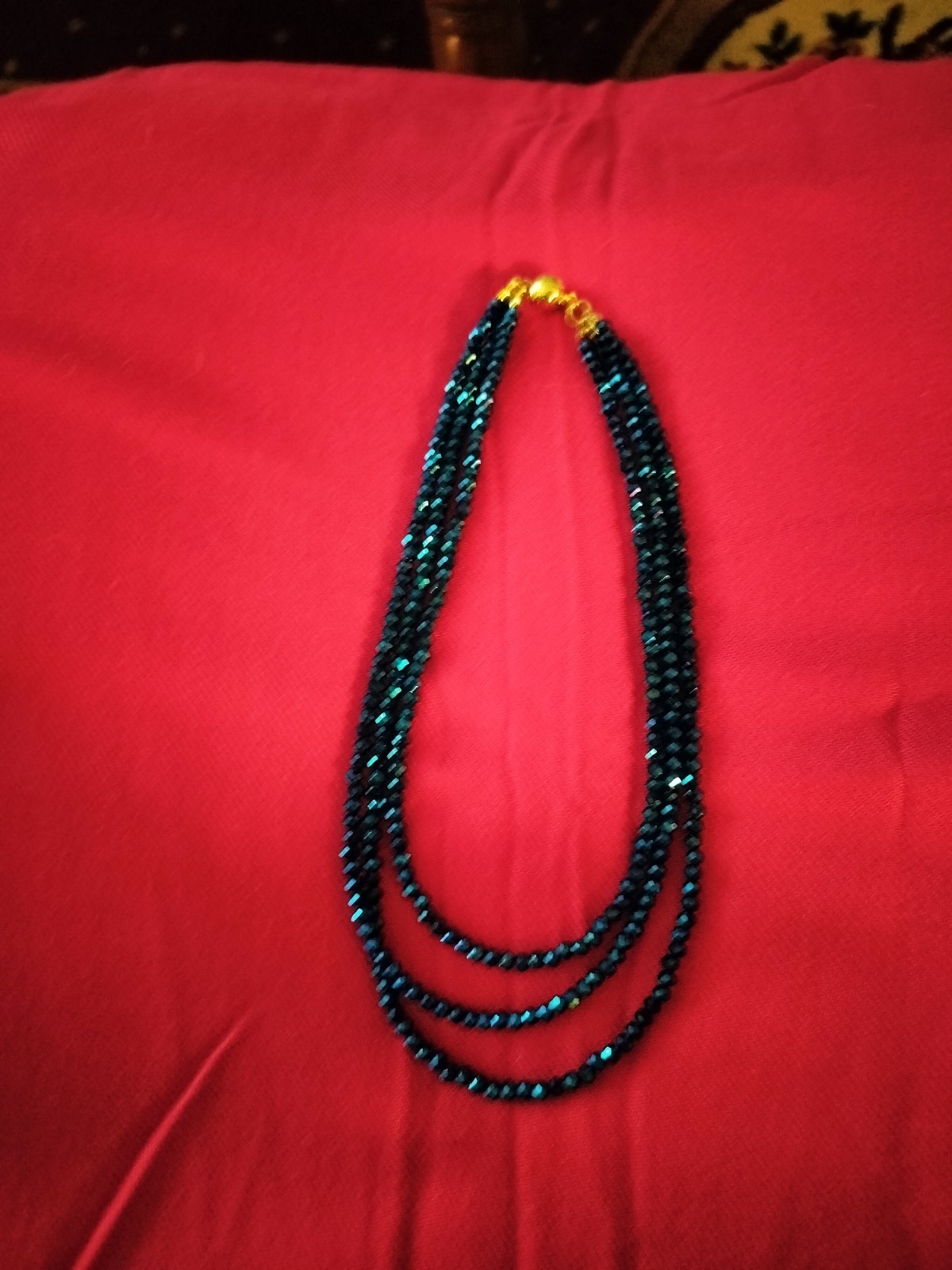 Maria Nicola 10-way Saphire Blue Necklace.