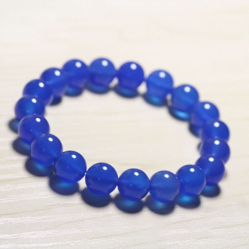 Hot 6mm 8mm 10mm 12mm Multicolor Gemstones Round Beads Bangle Bracelet 7.5-8.5”