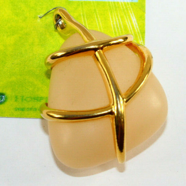 Giant Pendant Faux Plastic Rock Resin 2″ x 1 1/4″ x 3/4″
