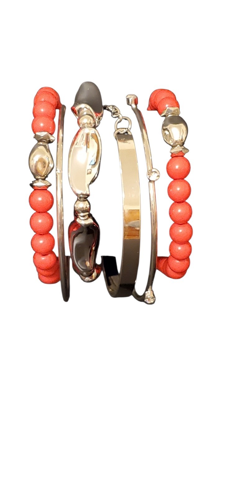 9PC RETRO WHIMSICAL PREPPY VERSATILE POPPY ORANGE COMPLETE CURATED BUNDLE NEW