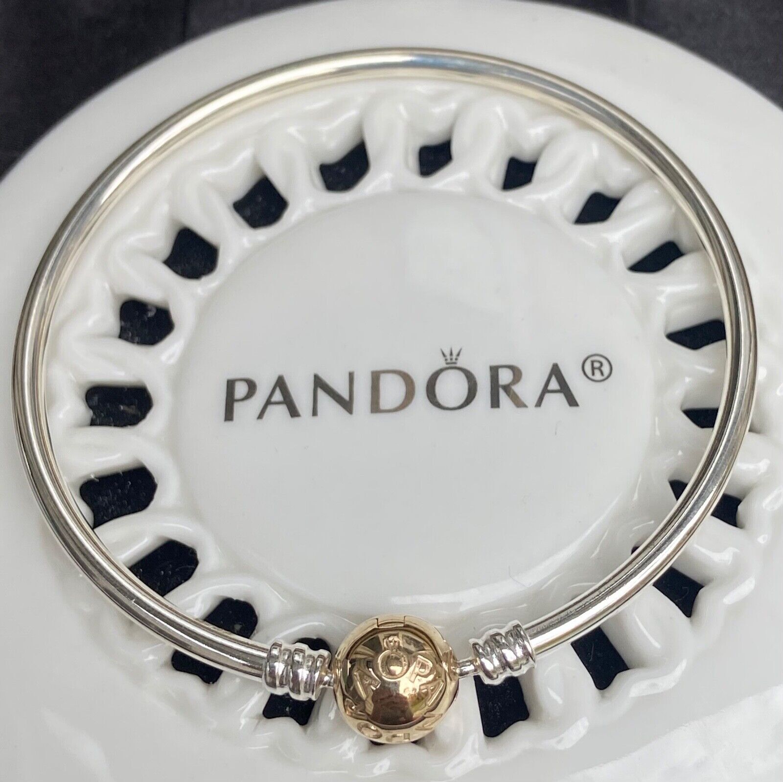 Authentic Pandora MOMENTS Bangle #590718