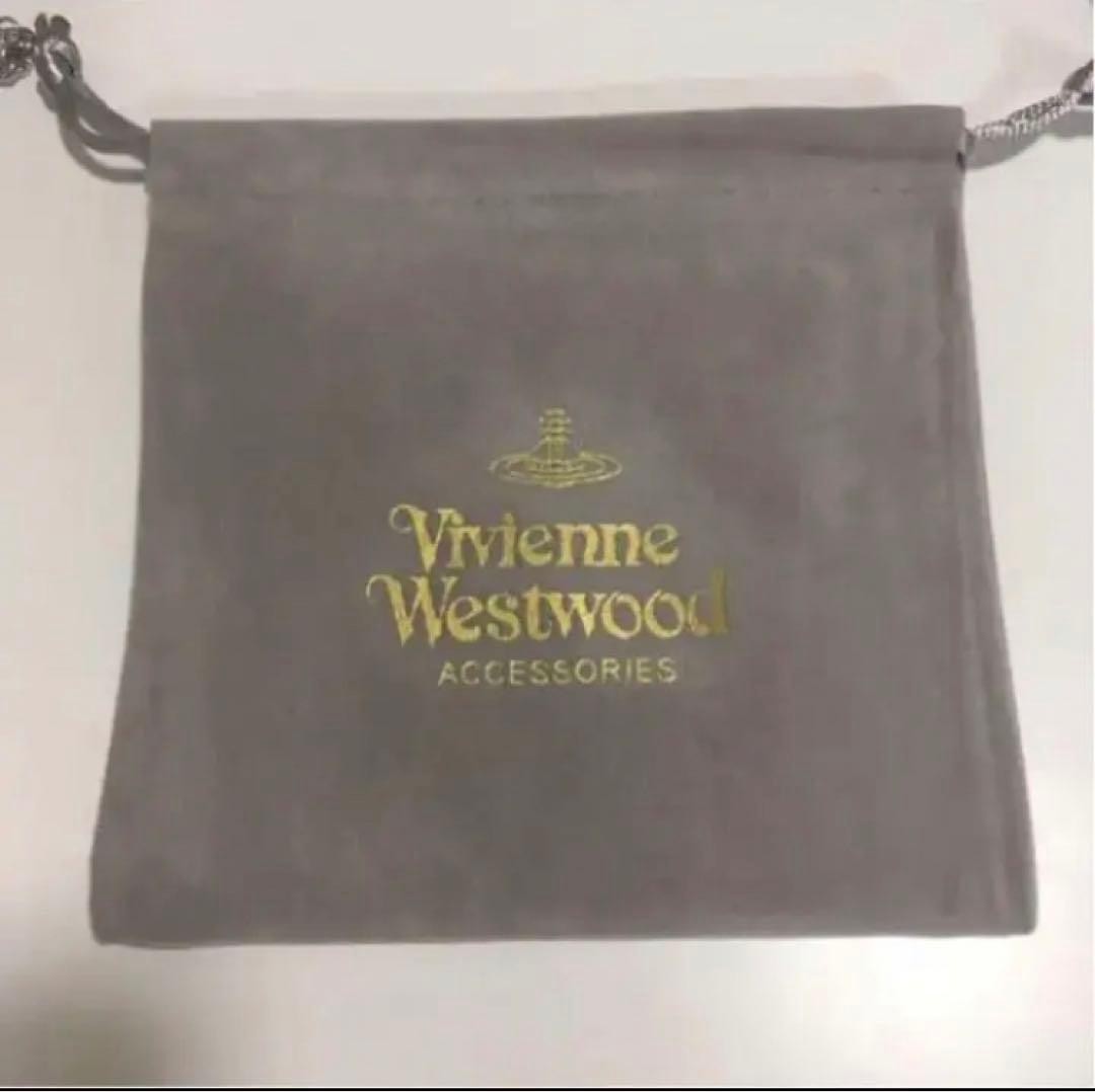 Vivienne Westwood Necklace Ornamental Small Orb Amethyst w/drawstring [EJ083