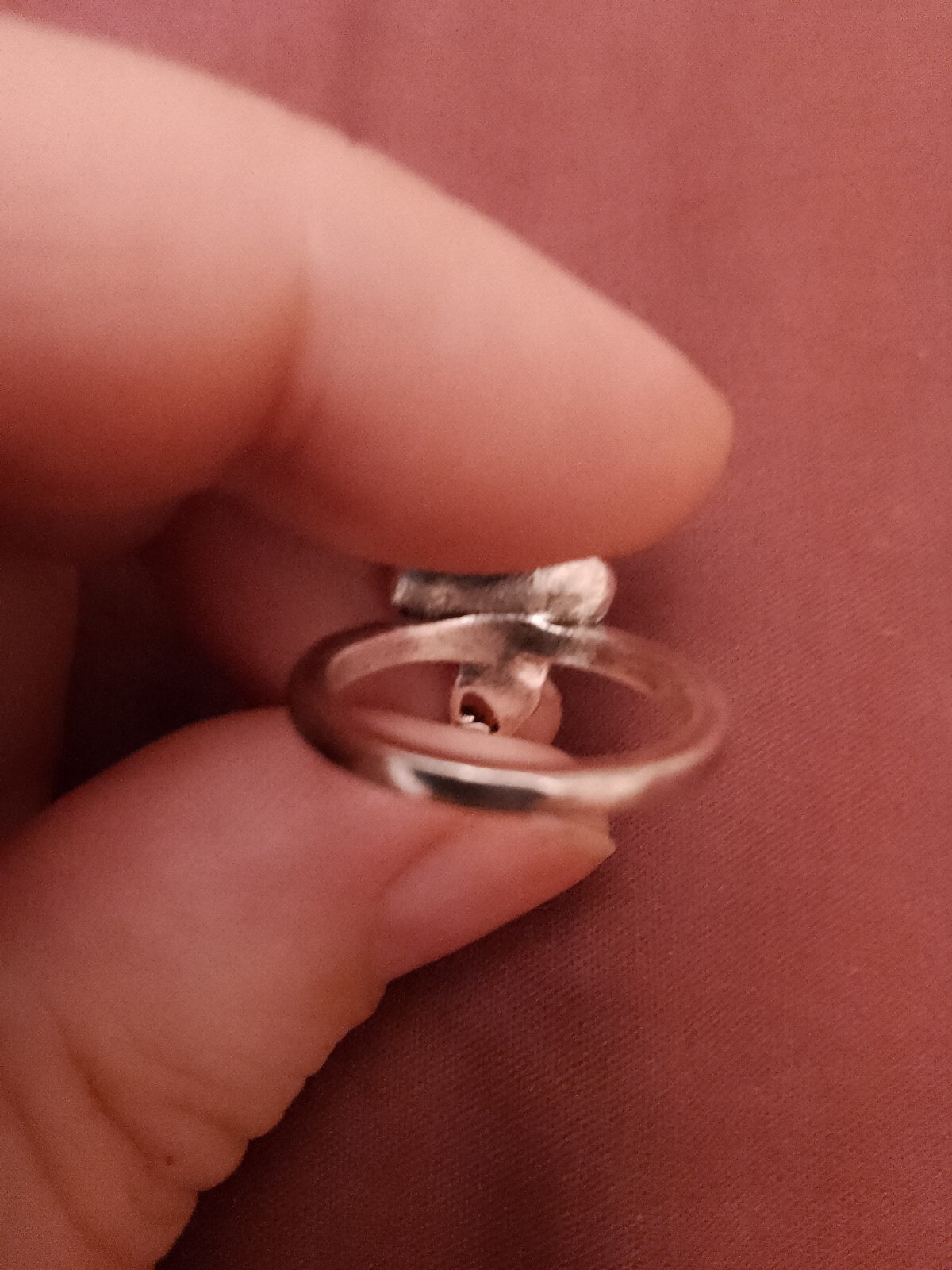 Elephant Cobra Face Ring Unknown Metal Size UK J USA Size 4.5
