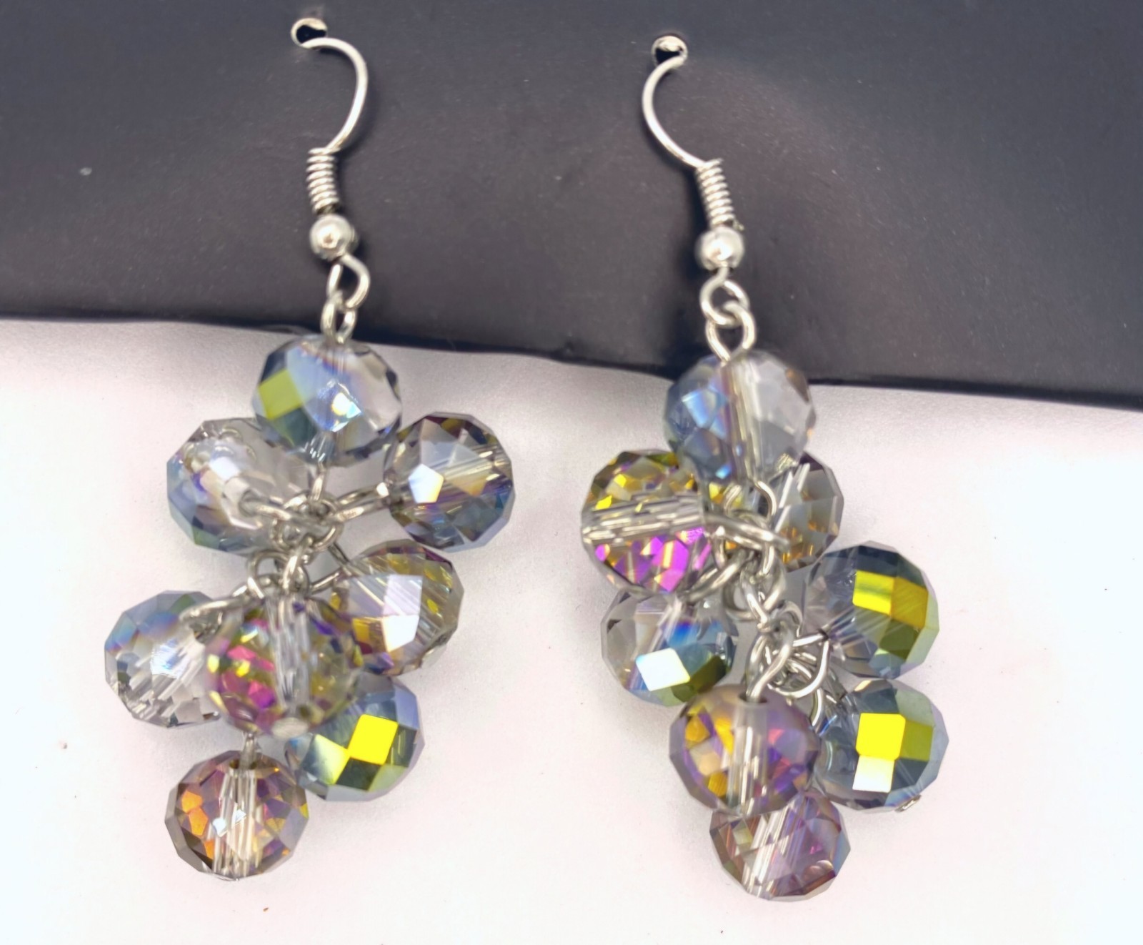 Signature Series The Tanger Silver Tone Multicolor Necklace & Earrings