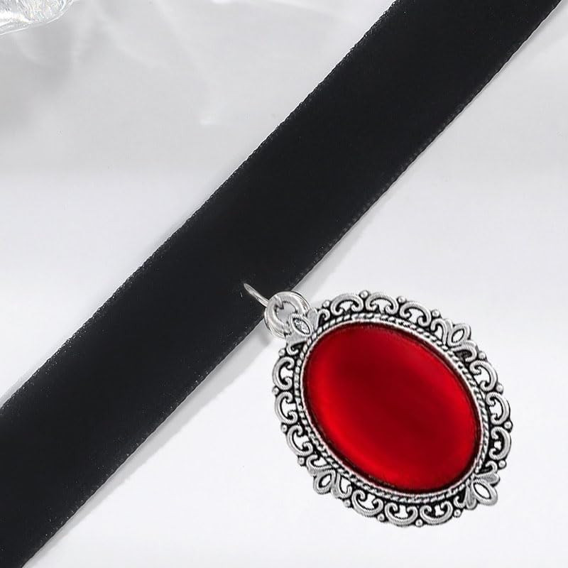 Velvet Choker Necklace for Women Black Lace Choker Layered Classic Black Choker