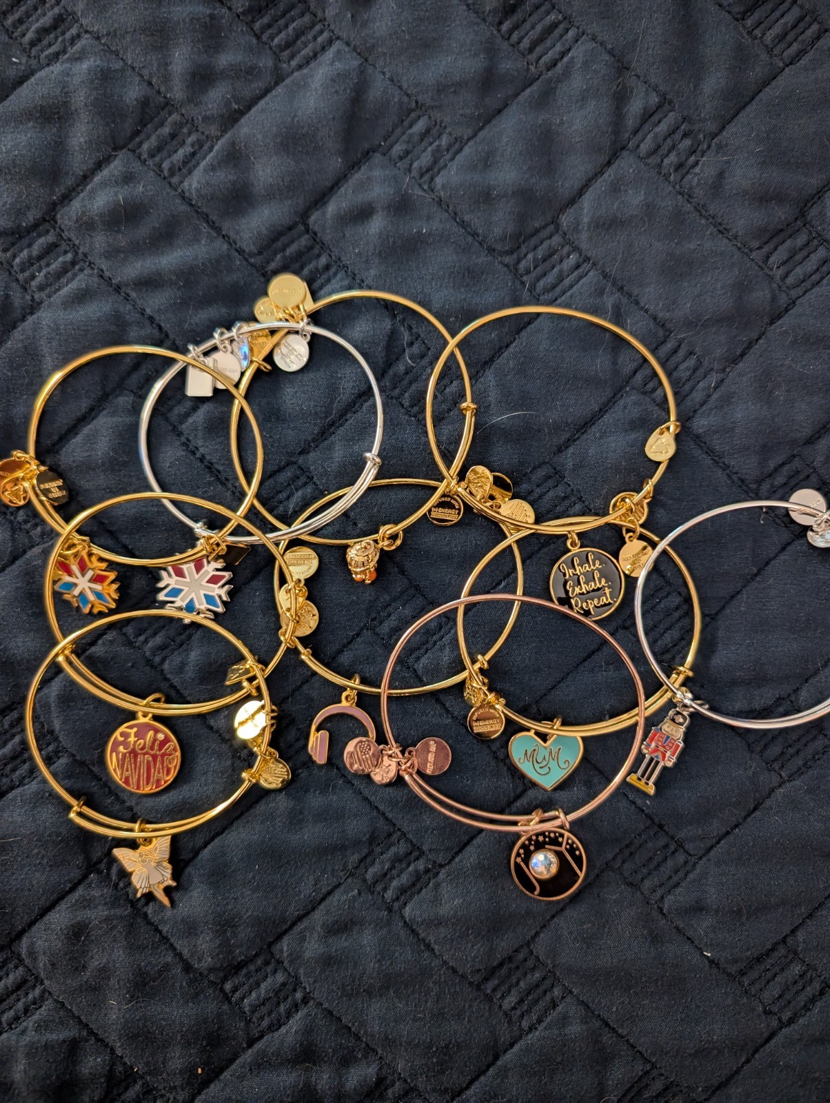 Alex And Ani Lot Of 36 Bracelets.